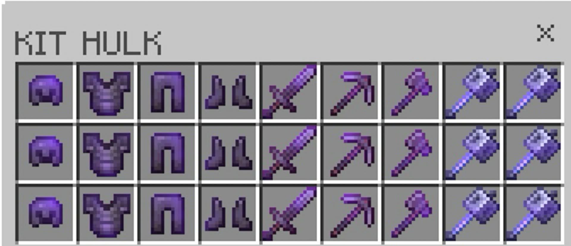 KIT HULK = 2 shulkers